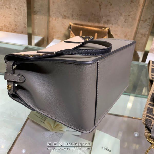 FENDI女包 FENDI FLIP手袋  大號 芬迪手提包 肩背斜挎女包  fdz2211